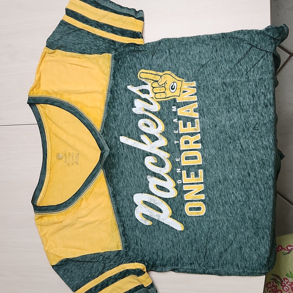 NFL 🏈 Green Bay Packers 🧀 Tee 💚 Sz L